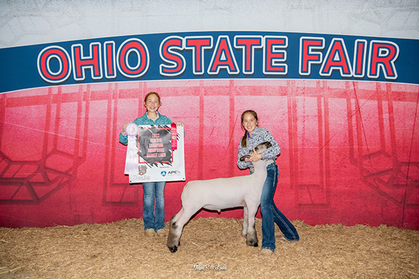 Reserve Champion Shrop, 2022 Ohio State Fair Jr. Show