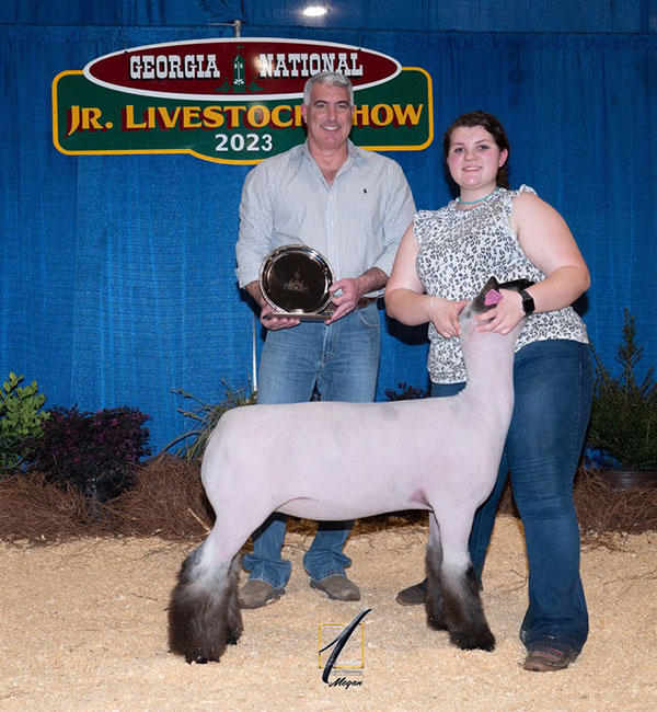 Reserve Champion Division 2 Georgia National Jr. Livestock Show
